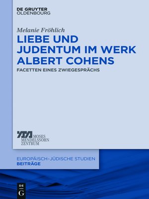 cover image of Liebe und Judentum im Werk Albert Cohens